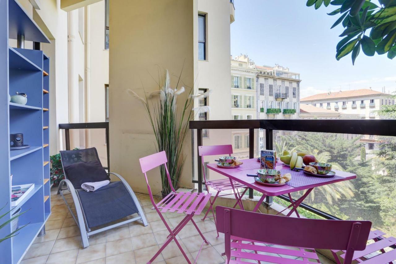 Grand H -F2, Face Vieux- Nice, Terrasse, Ascenseur, Climatisation, Terrace - Nice City Center Eksteriør bilde